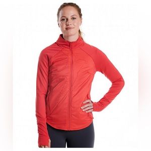 Oiselle Red Flyout Jacket